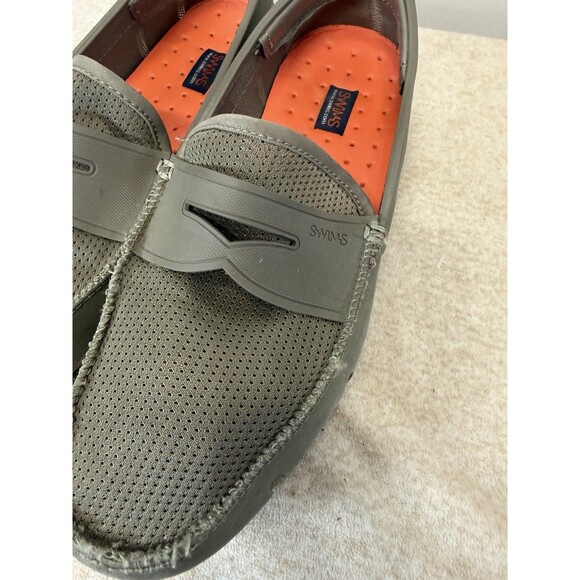 Swims Mens Penny Loafer Casual Party  Gray Mens 9 main image 6